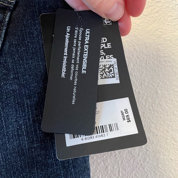 NWT Silver Denim Curvy Fit Mid Size Skinny Jeans Size 27 - Picture 9 of 12